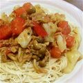 kiiyno's cooksnap of when they made 簡単☆冷製トマツナうどん！.
