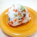 choco晴's cooksnap of when they made 枝豆・ワカメ・人参の炊き込みご飯☆.