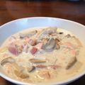 GreenGuide's cooksnap of when they made きのこのクリームリゾット.