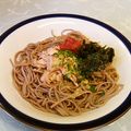 龍青空ママ's cooksnap of when they made 簡単♪さっぱりポン酢で冷やし蕎麦♪.