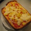 リラシャン's cooksnap of when they made コーンたっぷりチーズトースト.