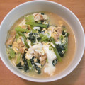 daikanon's cooksnap of when they made 小松菜の卵とじ♪.