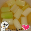 ♥綾♥'s cooksnap of when they made レンジで簡単★長ねぎのはちみつレモン漬け.