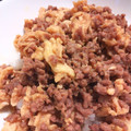 うさ雪's cooksnap of when they made 豚ひき肉と卵のそぼろふりかけ.