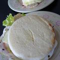 amochi's cooksnap of when they made イングリッシュマフィン目玉焼き.