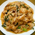なかとっぴー's cooksnap of when they made 豚こま×ニラのささっと炒め.