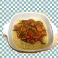 ghRai's cooksnap of when they made パパッとトマトスパゲティー.