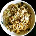 マリィの母's cooksnap of when they made 押し麦ＤＥチャーハン！！.