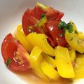 ぴらりん。's cooksnap of when they made 青しそトマトの混ぜるだけサラダ.