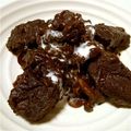 ばらえてぃちーず's cooksnap of when they made 【赤ワイン】牛肉の赤ワインみそ煮込み.