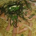 ちはぽ。's cooksnap of when they made 万能ねぎとベーコンのバター醤油パスタ.