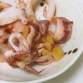 そらてんママ's cooksnap of when they made いかネギのニンニク生姜醤油炒め.
