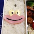 ハルキーモンキー's cooksnap of when they made ＊オバQキャラ弁♪Q太郎＊.