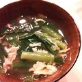 なおなお１０２２'s cooksnap of when they made 超・簡単二ラ卵とじお吸い物.