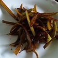 まみぽーこ's cooksnap of when they made 冬瓜の皮のキンピラ.