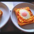 aorin_5's cooksnap of when they made 目玉焼きマヨトースト.
