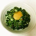 うし子cafe's cooksnap of when they made オクラとモロヘイヤのねばねばおかか和え.