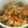 ★fuuchan★'s cooksnap of when they made 筑前煮リメイク丼.