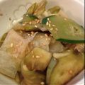 miyabiyami's cooksnap of when they made 胡瓜となすの生姜風味のサッパリ漬物.