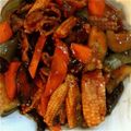 ｶﾘｺﾄ's cooksnap of when they made 豚バラ肉とヤングコーンの中華風炒め.