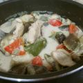 ハナレ's cooksnap of when they made 極旨!!野菜たっぷりグリーンカレー.