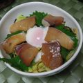sunny3jp's cooksnap of when they made ごまハマチ＋温玉.