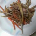 ｍａｍａｒａｄｅ's cooksnap of when they made ご飯進む◎ごぼうとツナのカレーきんぴら.
