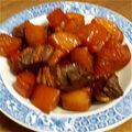 キャンキャン★'s cooksnap of when they made 圧力鍋で早い!簡単!とろける!豚の角煮.