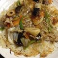 ちびはち公's cooksnap of when they made あんかけ焼きそば.