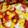 ゆいねーちゃん's cooksnap of when they made 簡単ミートソースピザヽ(*^∇^*)ﾉ .