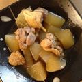 ちこ＆たこ's cooksnap of when they made 鶏大根の煮物～生姜風味～.