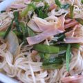 ちばたま's cooksnap of when they made 残りのソーメンでOKそうめんチャンプルー.