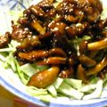 あこ*'s cooksnap of when they made マヨが良く合う☆豚テリヤキ丼.