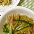 ♡のんちゃ♡♡'s cooksnap of when they made もやしと胡瓜の中華サラダ.