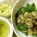 えるみちゃん's cooksnap of when they made 鶏ミンチ＆玉ねぎ＆大葉のふんわりかき揚げ.