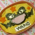 赤い電話's cooksnap of when they made ☆キャラ弁☆ワリオ弁当☆.