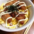 mixile's cooksnap of when they made 手軽に出来るからあげ丼♡.