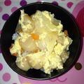 ぁぢゅ♡'s cooksnap of when they made 幼児食に☆お麩の卵とじ丼.