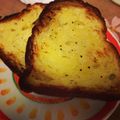 ペコペコー's cooksnap of when they made 簡単ガーリックトースト☆.