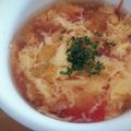 nazuki♪'s cooksnap of when they made トマト嫌い克服!!トマトと卵のスープ.