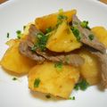 まゆみ母ちゃん's cooksnap of when they made じゃが芋と牛肉だけdeこってり肉じゃが.