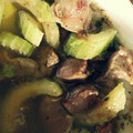 Ponta2777's cooksnap of when they made 砂肝とセロリのアヒージョ.