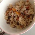 城太郎's cooksnap of when they made 鶏肉ときのこの炊き込みご飯【生姜風味】.