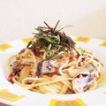 Pallotta's cooksnap of when they made 秋刀魚のペペロンチーノ♪.