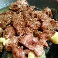 chicoco♪'s cooksnap of when they made 簡単おつまみ☆砂肝のにんにく炒め.