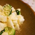 チョビ～☆'s cooksnap of when they made もう一品！キュウリと長芋のめんつゆ和え.