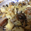 soranatsu's cooksnap of when they made あさりとキャベツとしめじの酒蒸し.