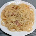 さぶろう36's cooksnap of when they made 失敗しないカルボナーラ.