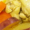 ゆんやともも's cooksnap of when they made 鶏手羽元とさつまいものうま煮.
