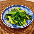 コムギ大好き's cooksnap of when they made 小松菜の塩にんにく炒め.